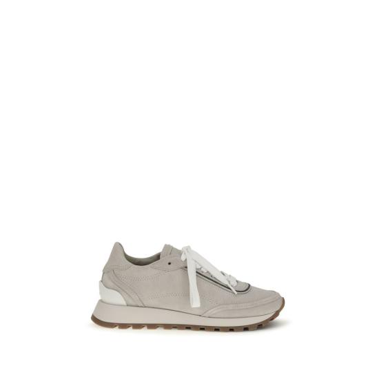 26FW 브루넬로 쿠치넬리 스니커즈 BRMZSFG3318PC9593BB GRAY