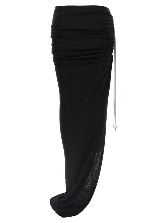 25FW 릭 오웬스 스커트 RI313888BM BLACK - RICK OWENS