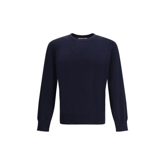  브루넬로 쿠치넬리 긴팔 티셔츠 BRM2900100CET50BB NAVY