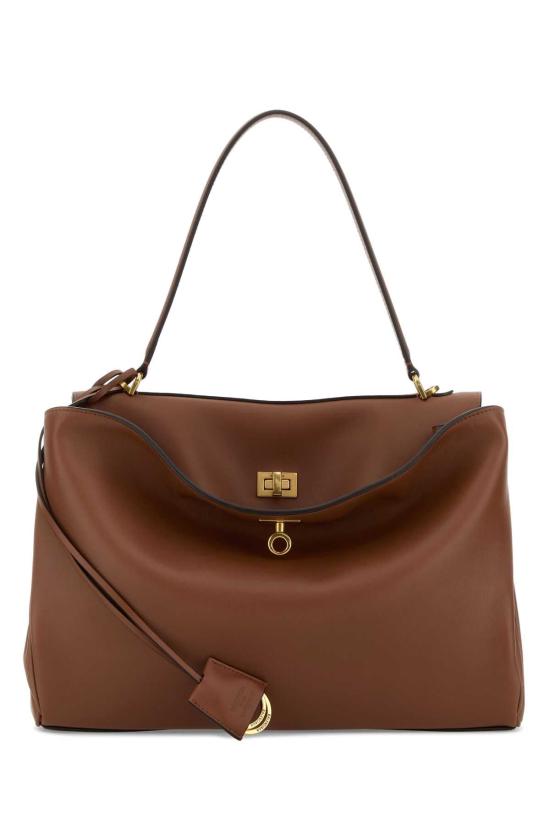 26FW 발렌시아가 로데오 미디움 핸드백 7897722AA4V 2237 BROWN