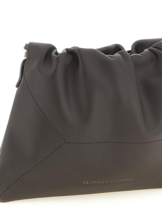 26FW 브루넬로 쿠치넬리 클러치/파우치 BR336457BM BROWN - BRUNELLO CUCINELLI