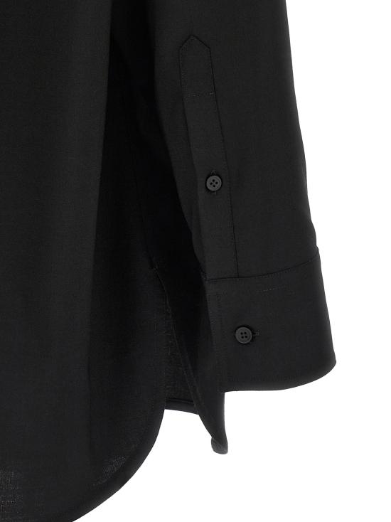 26SS MM6 메종마르지엘라 셔츠 MM326279BM BLACK - MM6 MAISON MARGIELA