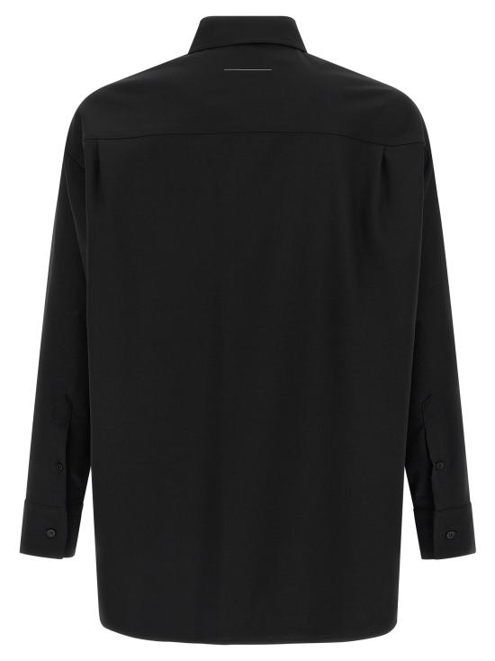 26SS MM6 메종마르지엘라 셔츠 MM326279BM BLACK - MM6 MAISON MARGIELA