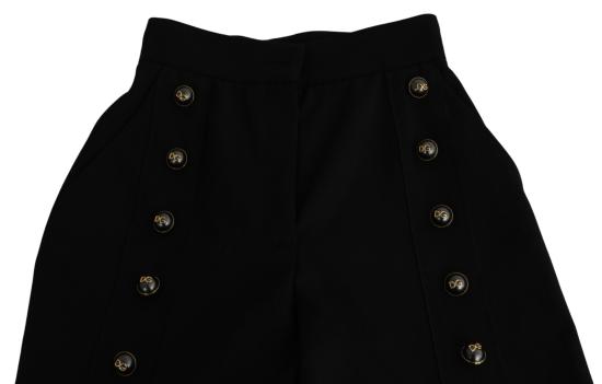  돌체앤가바나 스트레이트 팬츠 PAN71315 BLACK - DOLCE & GABBANA