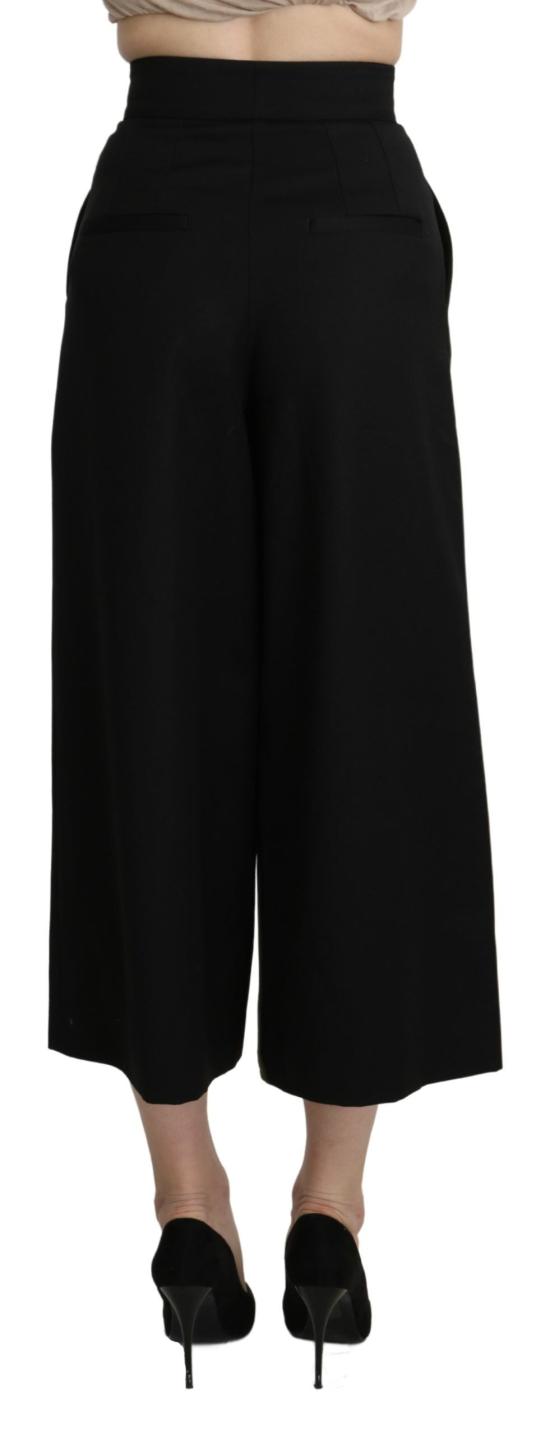  돌체앤가바나 스트레이트 팬츠 PAN71315 BLACK - DOLCE & GABBANA