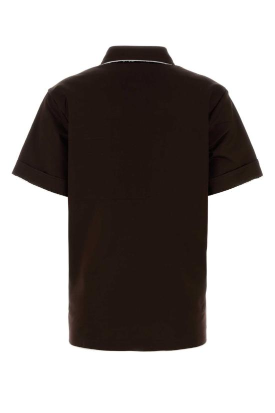 26SS 프라다 폴로 티셔츠 P963NSOOO173L F0192 BROWN - PRADA