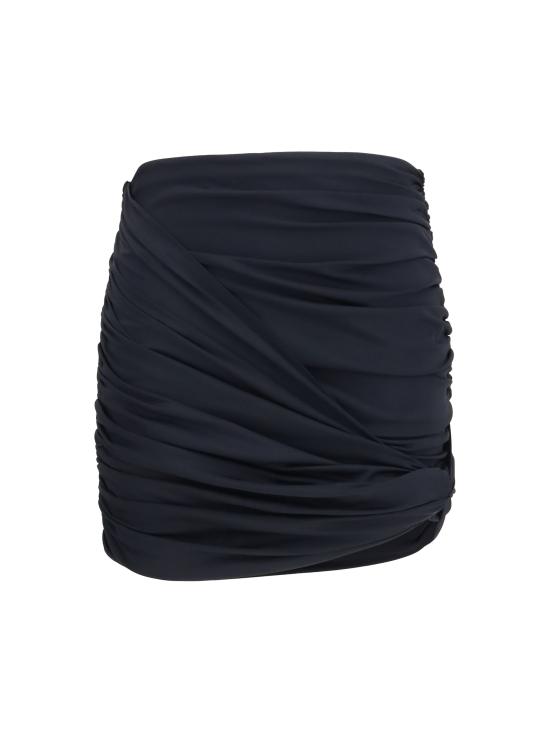 26SS 마그다뷰트림 스커트 832722 BLACK