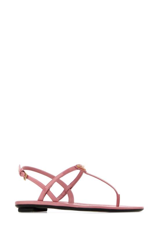 26SS 프라다 삼각로고 페이턴트 플립플랍 샌들 1Y395OF005069 F0442 PINK - PRADA