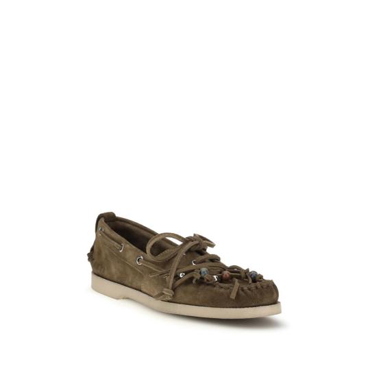26SS 골든구스 플랫 슈즈 GOGWF01056F00819155319BB BROWN - GOLDEN GOOSE