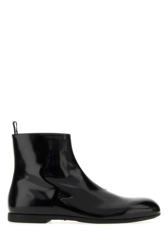 26FW 질샌더 부츠 J33WU0069P7032 001 BLACK