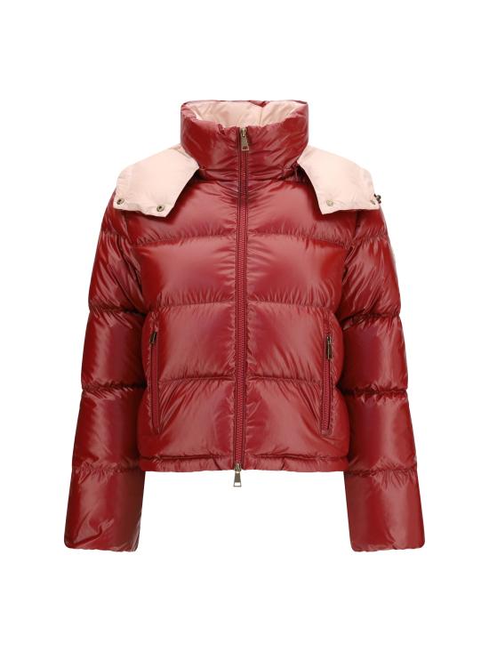 26FW 몽클레어 니베올 쇼트 다운 자켓 L20931A00031597EU 472 RED