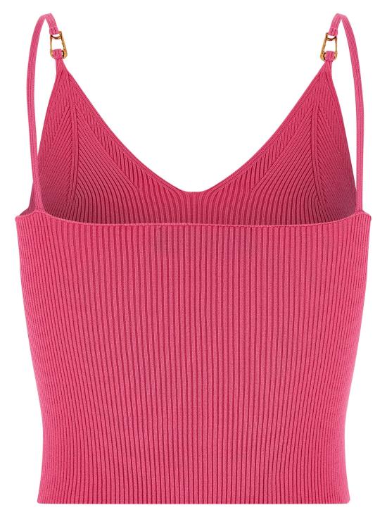 25FW 베르사체 민소매 티셔츠 VE316773BM PINK - VERSACE