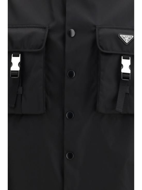 26FW 프라다 셔츠 SC548SOOO1WQ8 F0002 BLACK - PRADA