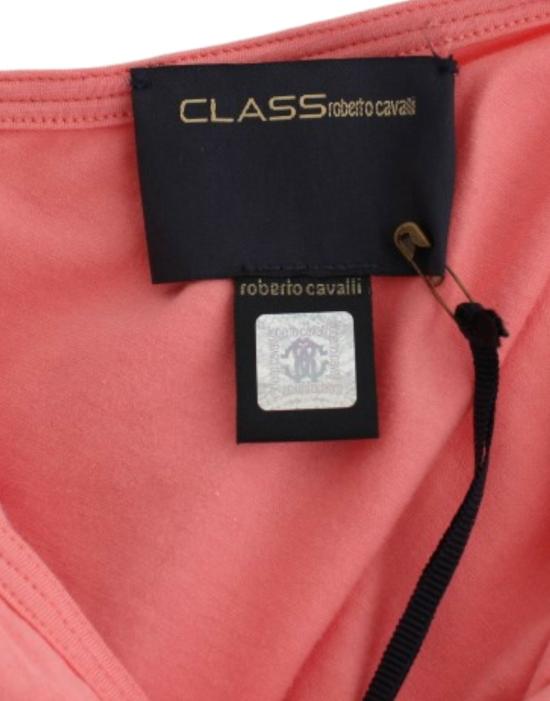  로베르토 카발리 민소매 티셔츠 SIG11612 PINK - ROBERTO CAVALLI
