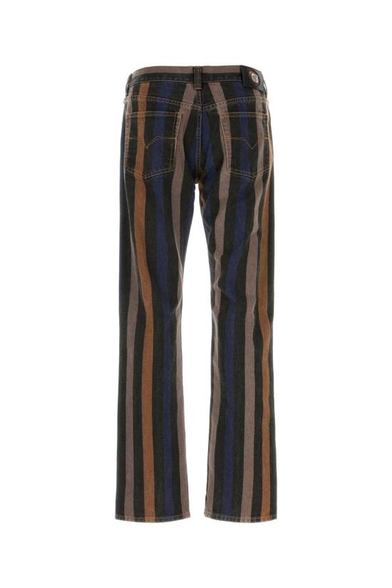 26FW 베르사체 데님 팬츠 10241301A18386 1D070 MULTICOLOR - VERSACE