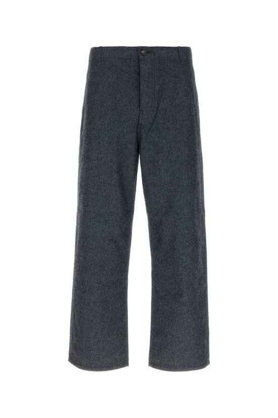 26FW 프라다 블루 샴브레이 팬츠 GEP460SOOO19XK F0008 GRAY