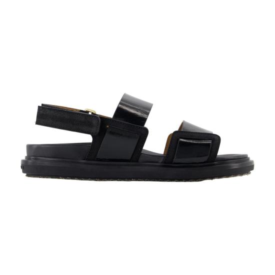 26SS 마르니 샌들 CONFIG RNIS25000 BLACK
