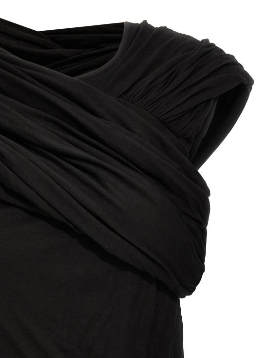 릭 오웬스 민소매 티셔츠 RI288120BM BLACK - RICK OWENS