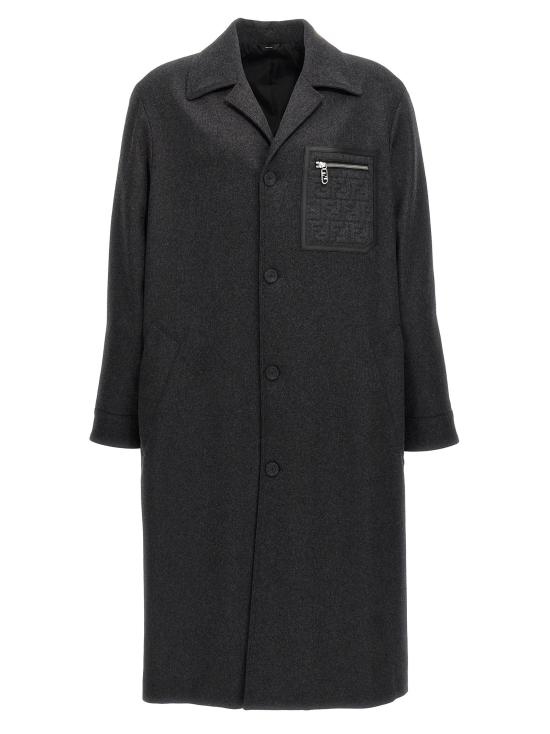  펜디 코트 FE298970BM GRAY