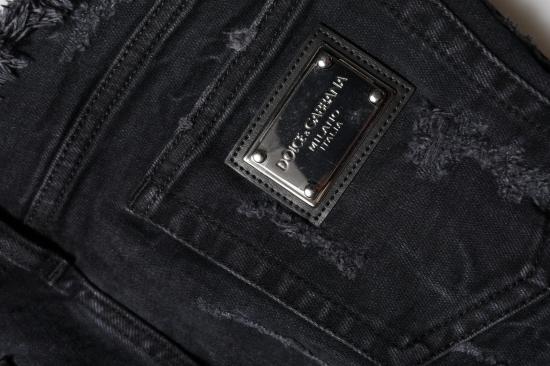  돌체앤가바나 데님 팬츠 PAN75633 BLACK - DOLCE & GABBANA