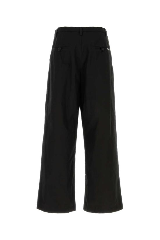26SS 발렌시아가 스트레이트 팬츠 871309TKP07 1000 BLACK - BALENCIAGA