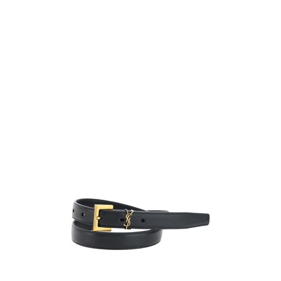 생로랑 벨트 SA554465BOO0W1000BB FBB 617 BLACK