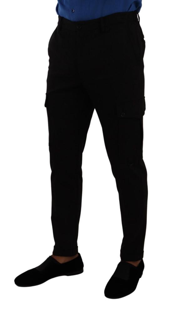  돌체앤가바나 카고 팬츠 PAN72905 BLACK - DOLCE & GABBANA