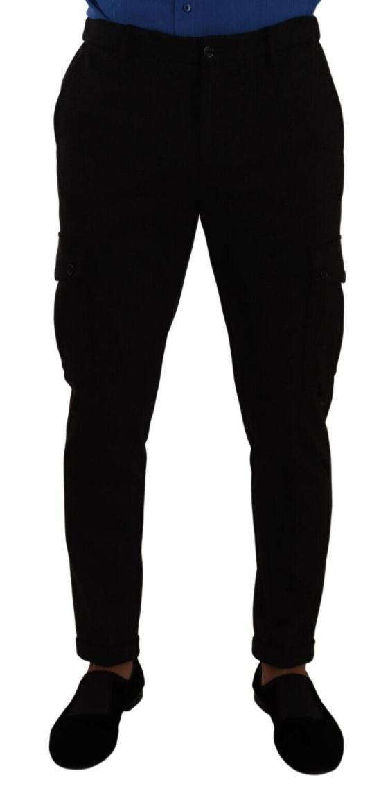  돌체앤가바나 카고 팬츠 PAN72905 BLACK - DOLCE & GABBANA
