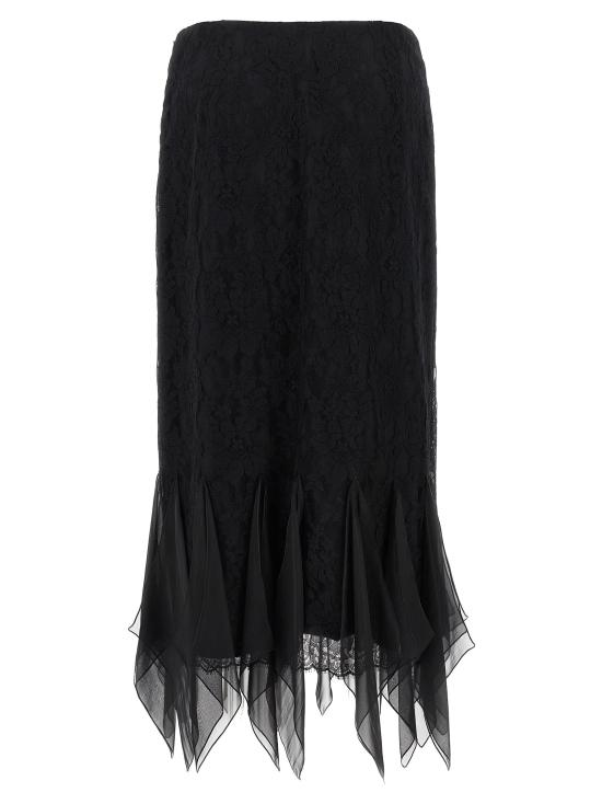 26SS 발렌티노 가라바니 스커트 VA333520BM BLACK - VALENTINO GARAVANI