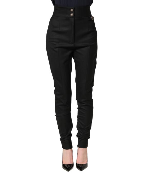  돌체앤가바나 스트레이트 팬츠 PAN77455 BLACK - DOLCE & GABBANA