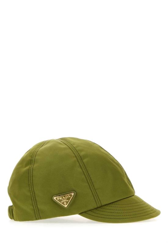 26FW 프라다 리나일론 캡 1HC5182DMI F0QEY GREEN - PRADA