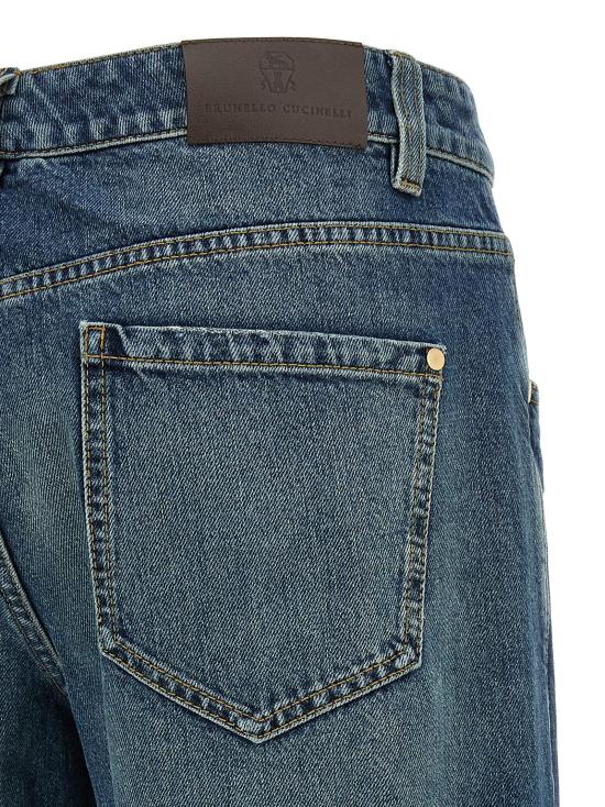 26SS 브루넬로 쿠치넬리 데님 팬츠 BR328661BM BLUE - BRUNELLO CUCINELLI