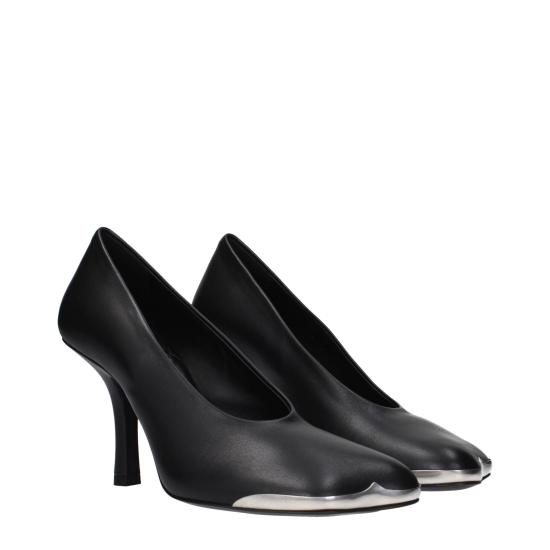  버버리 힐/펌프스 BU15289465078025BT BLACK - BURBERRY