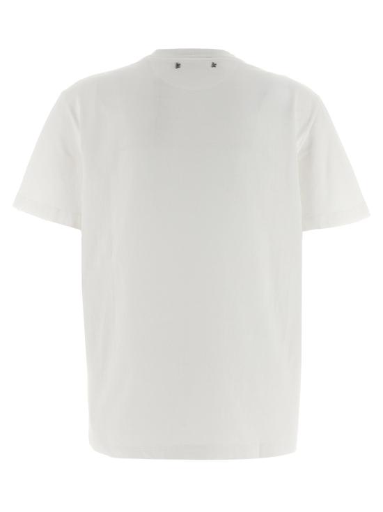 26FW 골든구스 폴로 티셔츠 GO324181BM WHITE - GOLDEN GOOSE