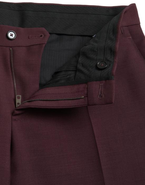  돌체앤가바나 스트레이트 팬츠 PAN75293 MAROON - DOLCE & GABBANA