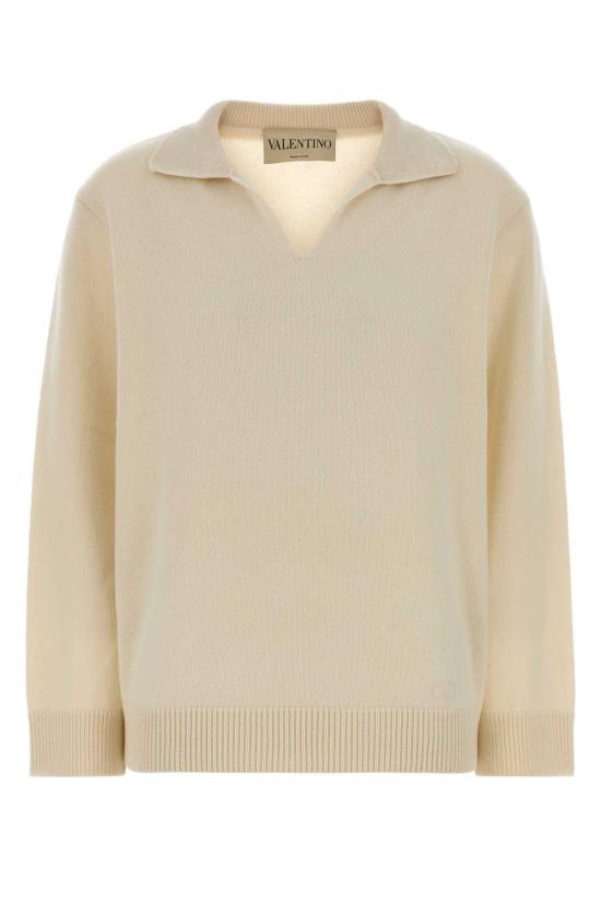 26FW 발렌티노 가라바니 폴로 티셔츠 9B3KC75GAEW 4MM BEIGE