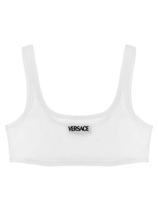26SS 베르사체 민소매 티셔츠 VE327910BM WHITE
