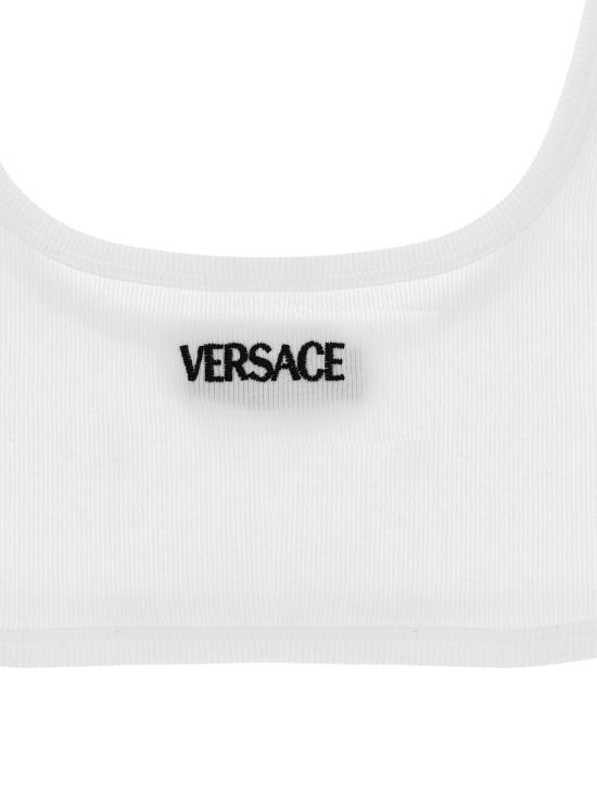 26SS 베르사체 민소매 티셔츠 VE327910BM WHITE - VERSACE