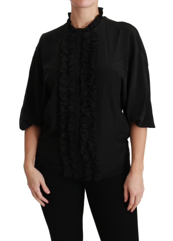  돌체앤가바나 블라우스 TSH4462 2 BLACK - DOLCE & GABBANA