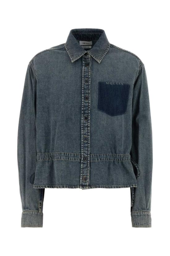 26FW 알렉산더 맥퀸 셔츠 871832QMAD8 4403 BLUE