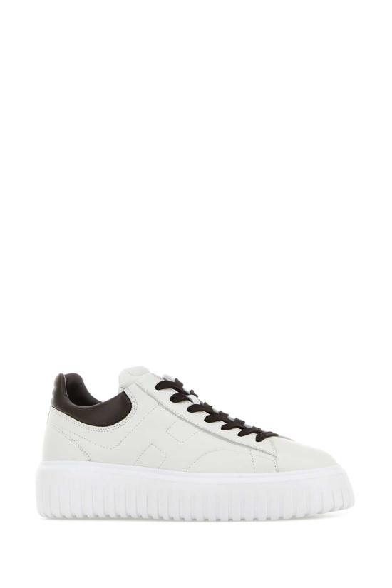 26FW 호간 H 스트라이프 스니커즈 HXM6450FC60LE9 0CPQ WHITE - HOGAN