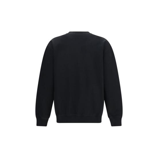  발망 긴팔 티셔츠 BAHH1JQ130BD60EAPBB BLACK - BALMAIN
