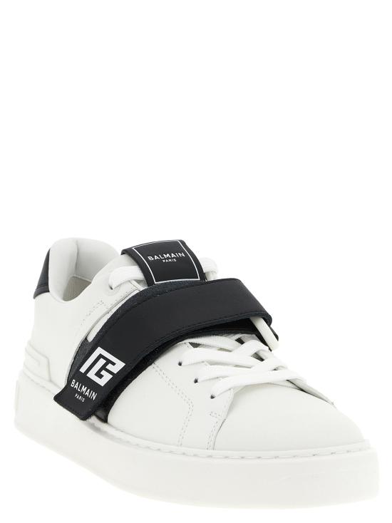 26SS 발망 스니커즈 BA330555BM WHITE - BALMAIN