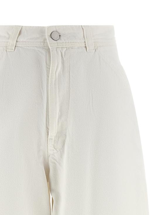 26SS 르메르 데님 팬츠 LE333222BM WHITE - LEMAIRE