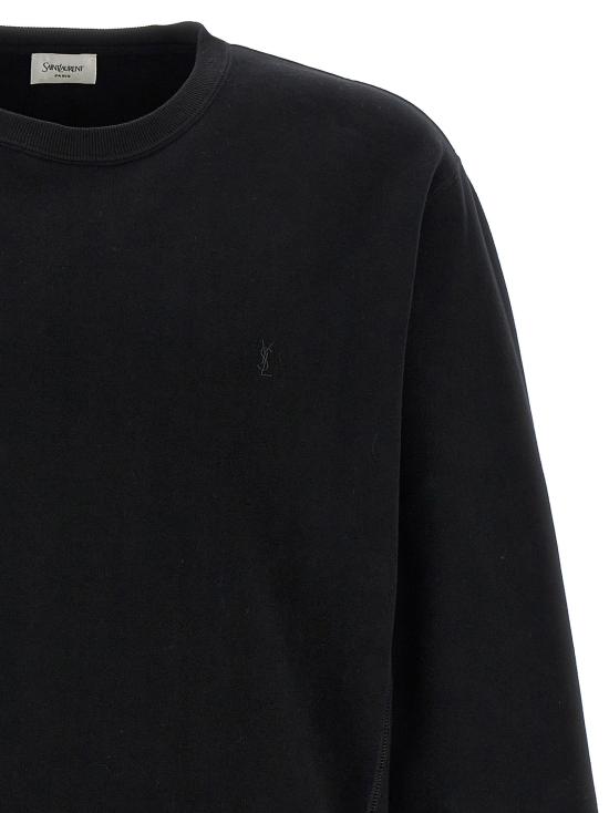  생로랑 긴팔 티셔츠 SA308704BM BLACK - SAINT LAURENT