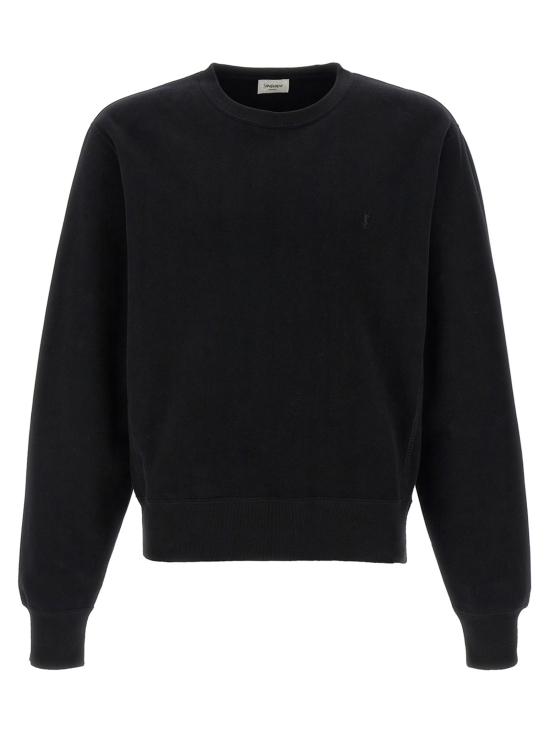  생로랑 긴팔 티셔츠 SA308704BM BLACK