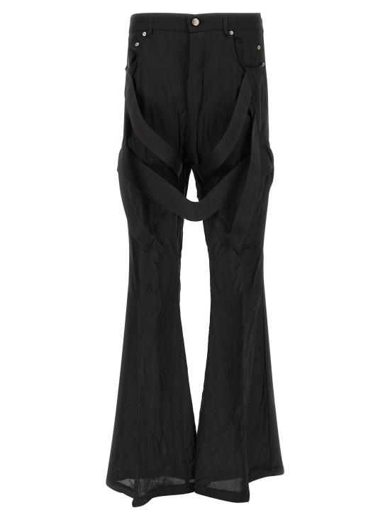 26SS 릭 오웬스 스트레이트 팬츠 RI332718BM BLACK