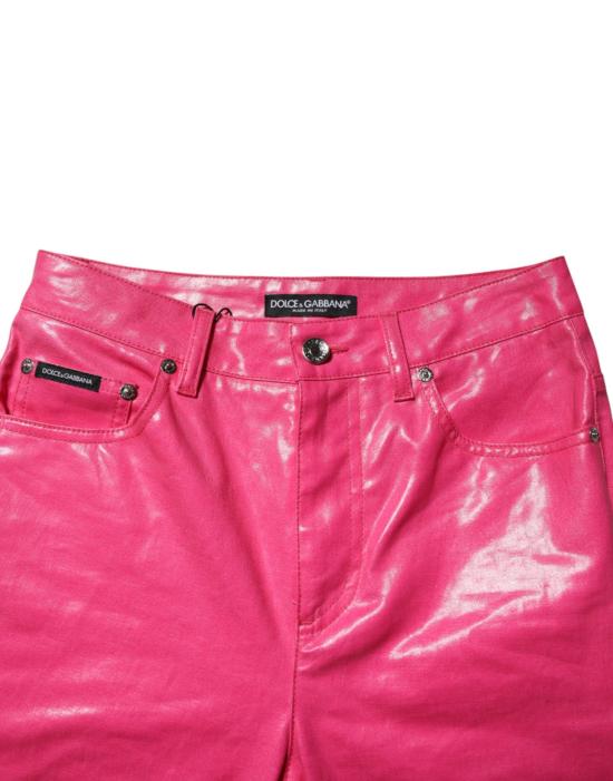  돌체앤가바나 스트레이트 팬츠 PAN75120 PINK - DOLCE & GABBANA