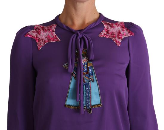  돌체앤가바나 블라우스 TSH2755 PURPLE - DOLCE & GABBANA