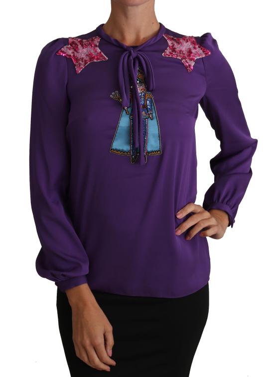  돌체앤가바나 블라우스 TSH2755 PURPLE - DOLCE & GABBANA